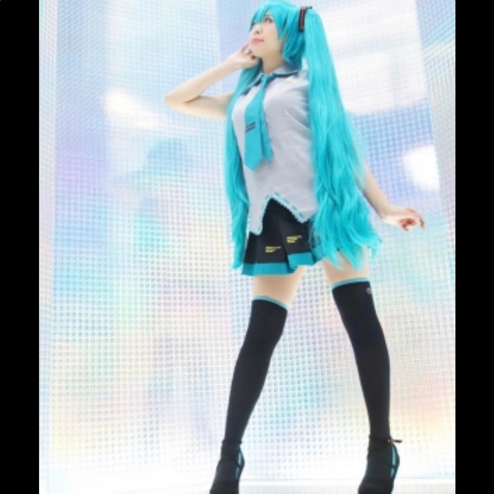Hatsune Miku Complete Cosplay Costume from Japan
